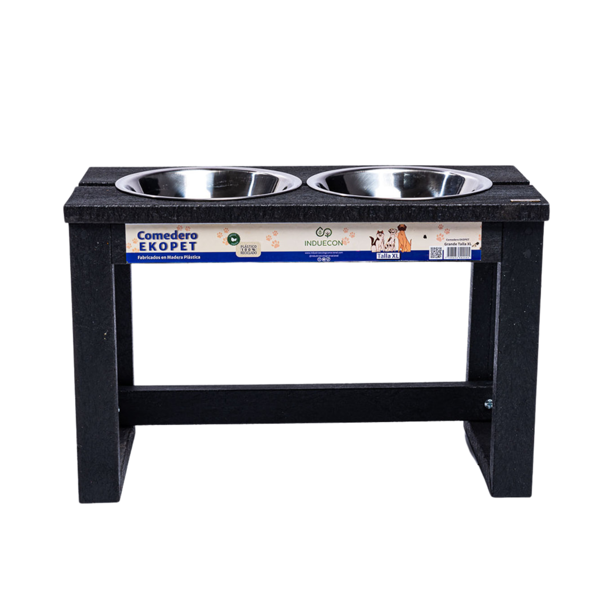 Comedero Elevado Doble Ekopet XL