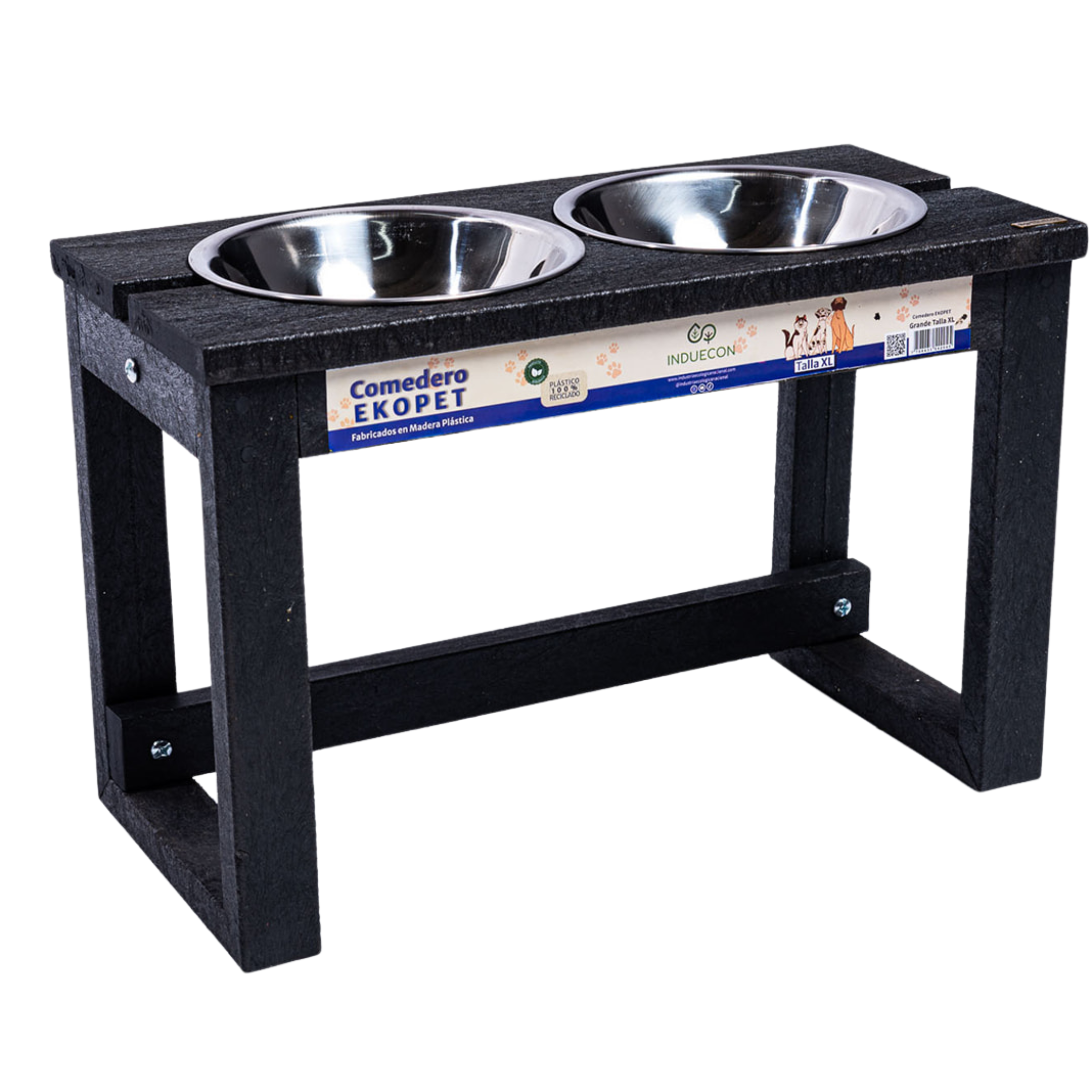 Comedero Elevado Doble Ekopet XL